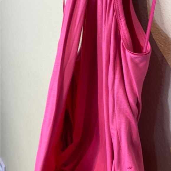 Trina Turk Nob Hill Halter Sleeveless Romper Cactus Flower Pink Size XS - Picture 10 of 12